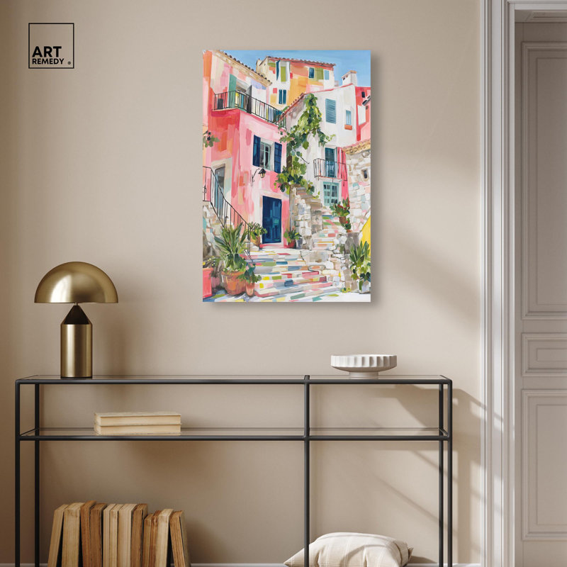 «Bright Days Ahead», reproduction d'art sur toile par Art Remedy, 20 x 30, H 30 po x l 20 po, Toile tendue avec châssis