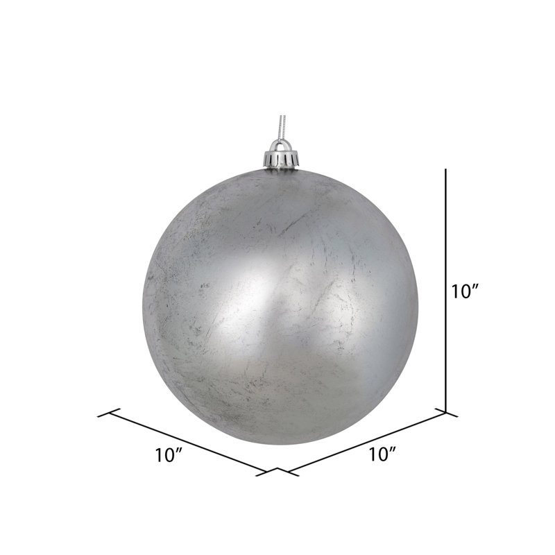 Ornement en feuille d'aluminium, Argent