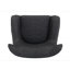Chaise avec accoudoirs d'appoint