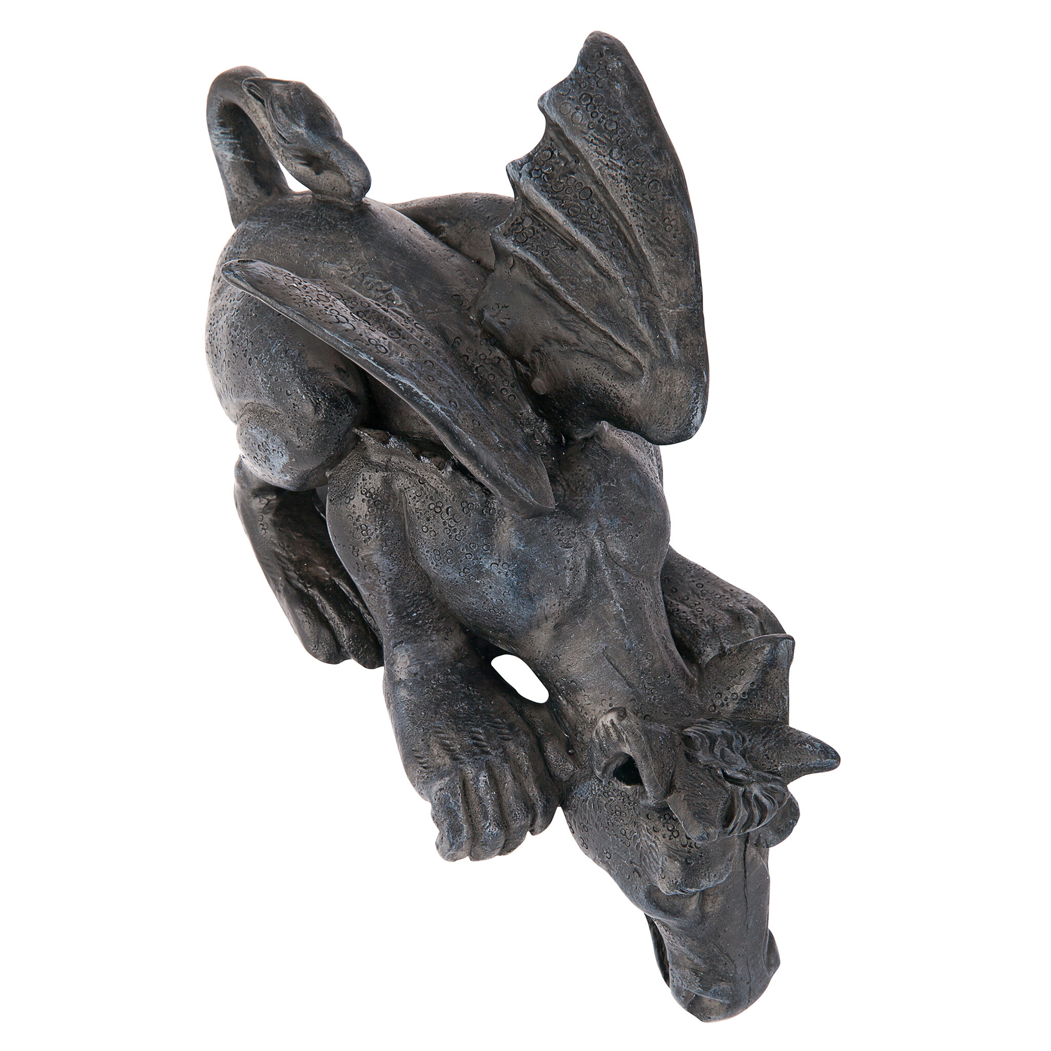 Design Toscano Whittingford The Chagrined Sitting Dragon Figurine ...