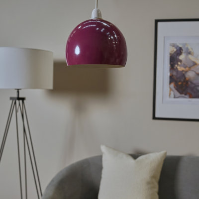 14.7 cm H Bowl Pendant Shade ( Screw On )