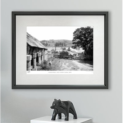 Bideford, Old Ford Farm 1890 - Single Picture Frame Print