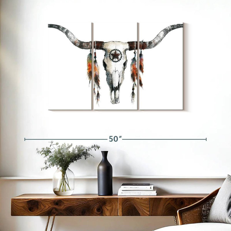 Plumes Kerner Longhorn, H 24 po x l 38 po