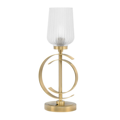 Lampe de table en acier inoxydable Jarran