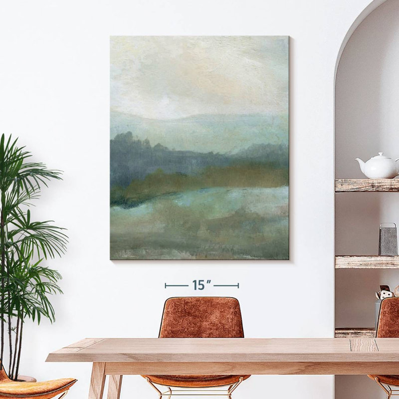 Azure Valley I, 45" H x 36" W