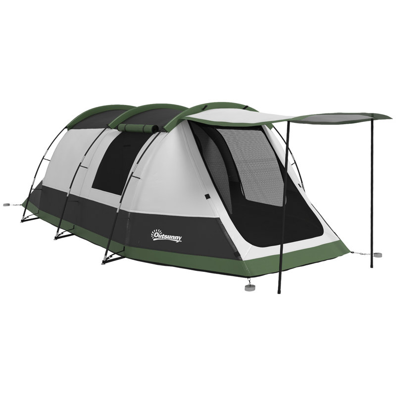 4 Person Tent, Green