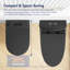 Cuvette de toilette murale allongée à fixation murale Hampton-100562361
