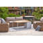 Himanshu Rectangle Aluminium Propane Smokeless Fire Pit Table-1215637991