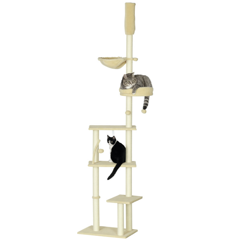 635cm H Cat Tree, Beige