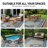 Coastal Border Ivory/Navy Indoor/Outdoor High-Low Area Rug-689174111-689174096