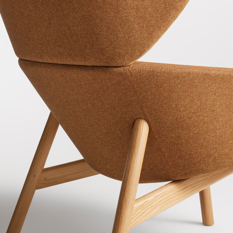 Heads Up Upholstered Accent Chair