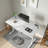Height Adjustable Standing Desk With Drawer-1206894604-1088836723