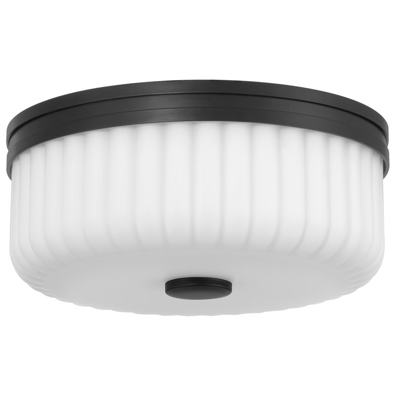 Plafonnier encastré à DEL 3 CCT Daniella - fini noir mat, Matte Black