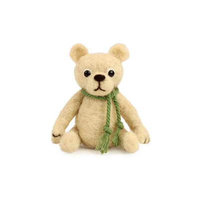 Felting Kit - Poseable Mini Bear Small Kit