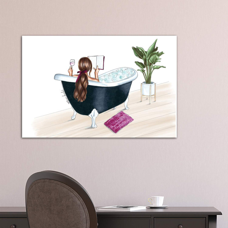 Relax by Elza Fouche - Wrapped Canvas Painting, 101.6 cm H x 66.04 cm W x 1.91 cm D