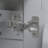 Space-saving Gray Vanity With Solid Wood Durability For Small Bathrooms