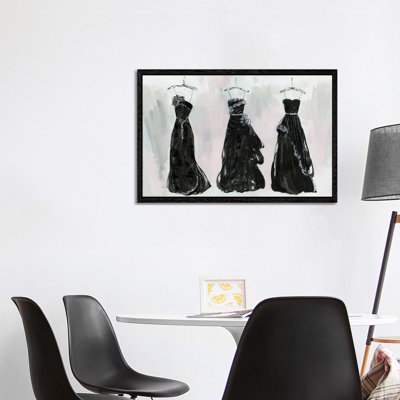 Black And Bling I by Sally Swatland - Gallery-Wrapped Canvas Giclée on Canvas