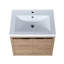 Meuble-lavabo simple 23,69 po avec plateau en résine Tiène
