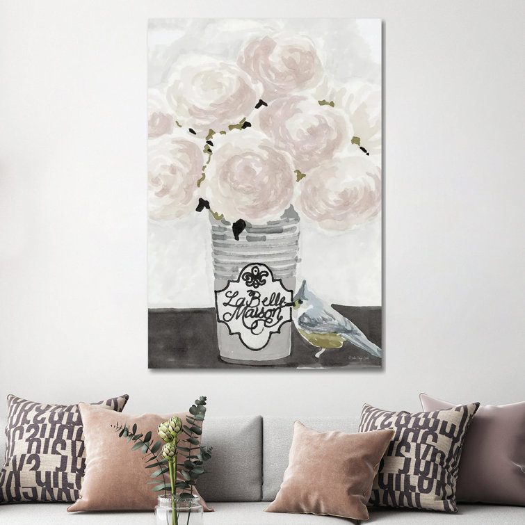Parisian Pot I by Stellar Design Studio - Painting on Canvas