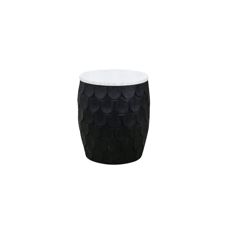 Marble Top End Table