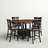 Almaden 4 - Person Extendable Four Leg Dining Set-468014330-468014331