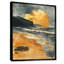 Golden Coastal Beach Sunset - reproduction d'art mural plage-646089930-684582833