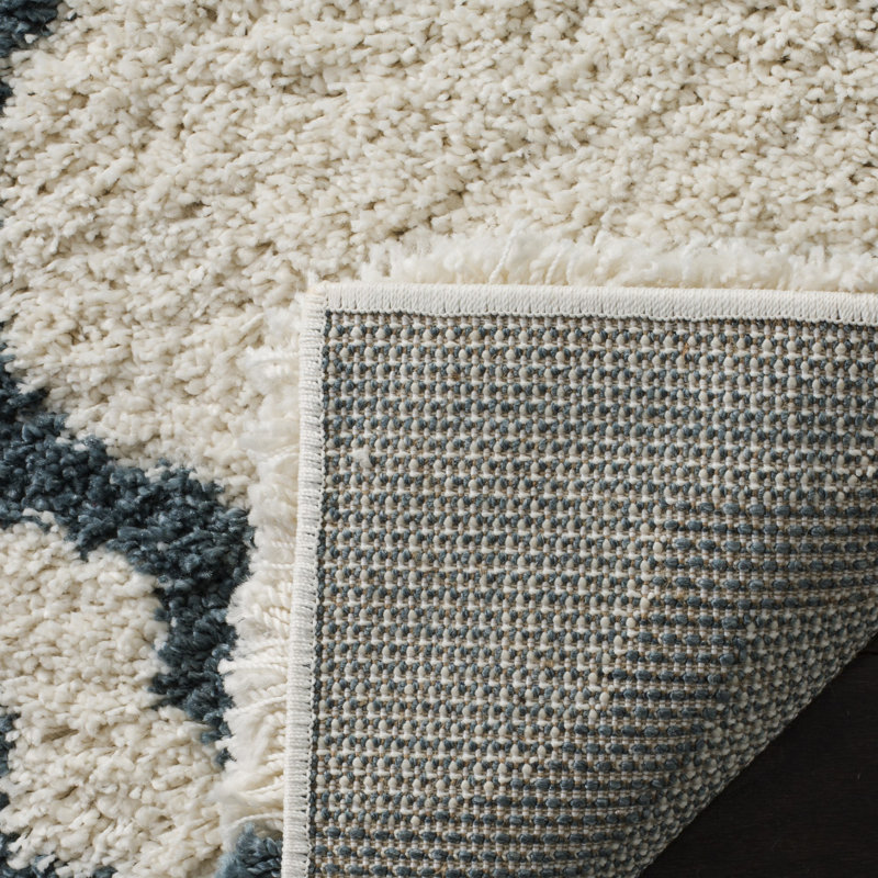 Tapis à poils longs Darrold Hudson, Rectangle 5 pi x 7 pi