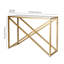 Calix Glass Top Console Table-50309256-99930468