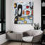  'Fruit Collage 3' by Coco Good Acrylic Glass Wall Art, 36" x 36"
