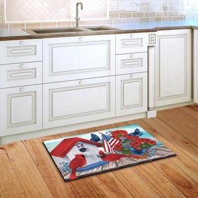 American Cardinal Doormat