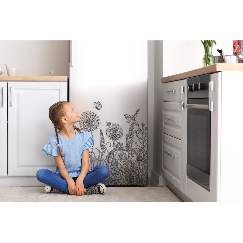 Plants & Flowers Door Decal