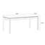 Bureau rectangulaire en bois massif brun noisette-1121155023