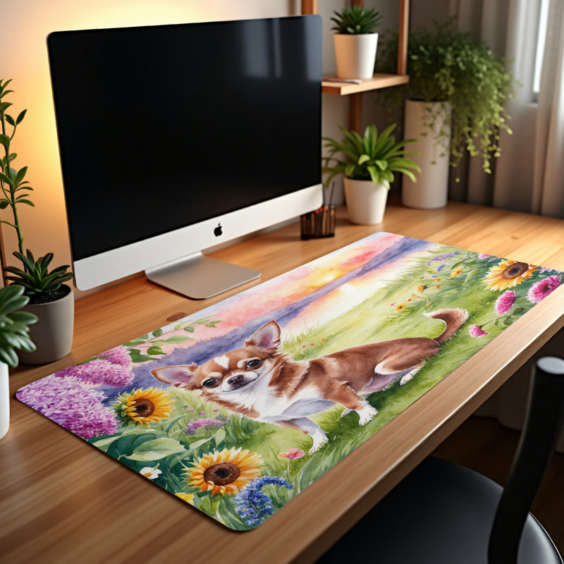 Polyester Desk Pad, 31.5x15.5