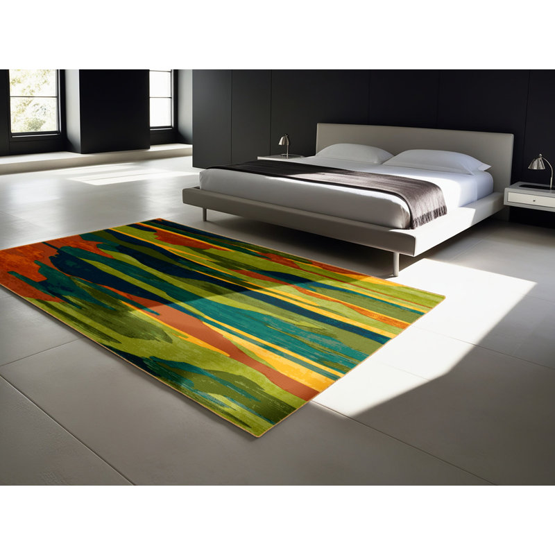 Verdure Glow Rug, Square 5'