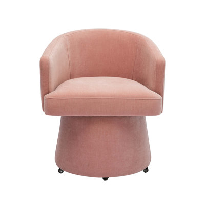 Chaise de bureau en tissu recyclé Chadbourn
