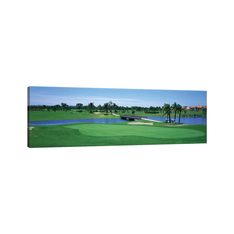 Golf Course Gold Coast Queensland Australia by Panoramic Images - Wrapped Canvas Panoramic Print