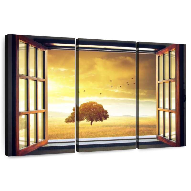 Harnek Sunny Spring Window, 36" H x 57" W