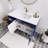 41.75'' Single Bathroom Vanity with Acrylic Top-197254194