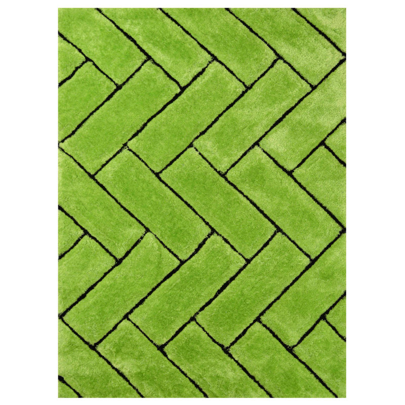 Tapis modernes fabriqués à la main 3 po D-801 Handcraft Rugs 7,5 po x 10,4 po, Rectangle 7 pi 5 po x 10 pi 4 po