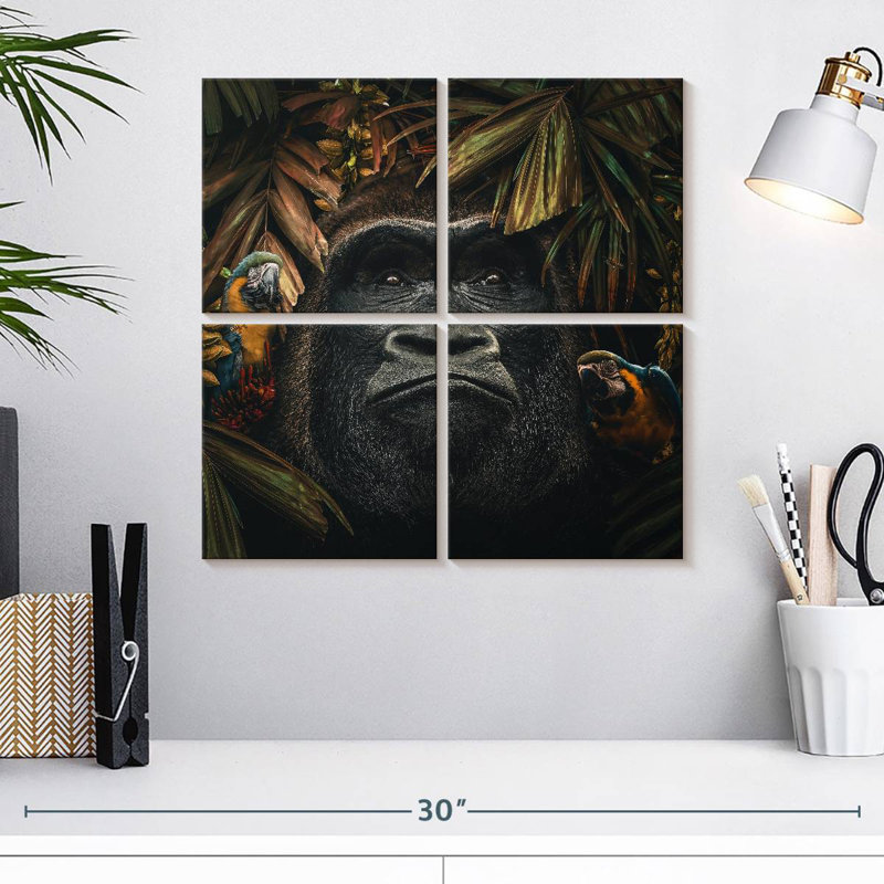 Brampt Gorilla II, 18" H x 18" W