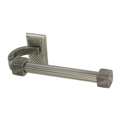SUTTON TISSUE BAR RIGHT, REEDED HANDLE; FLORENTINE GOLD FINISH