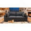 Modern 78" Upholstered Sofa With Deep Cushions & Removable Pillows-289267779