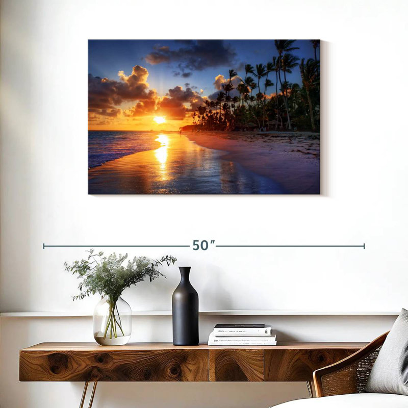 Gillard Morning At Cancun Gillard, 24" H x 36" W