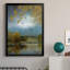 Golden Leaves - Peinture sur toile encadrée-575185770-575185772