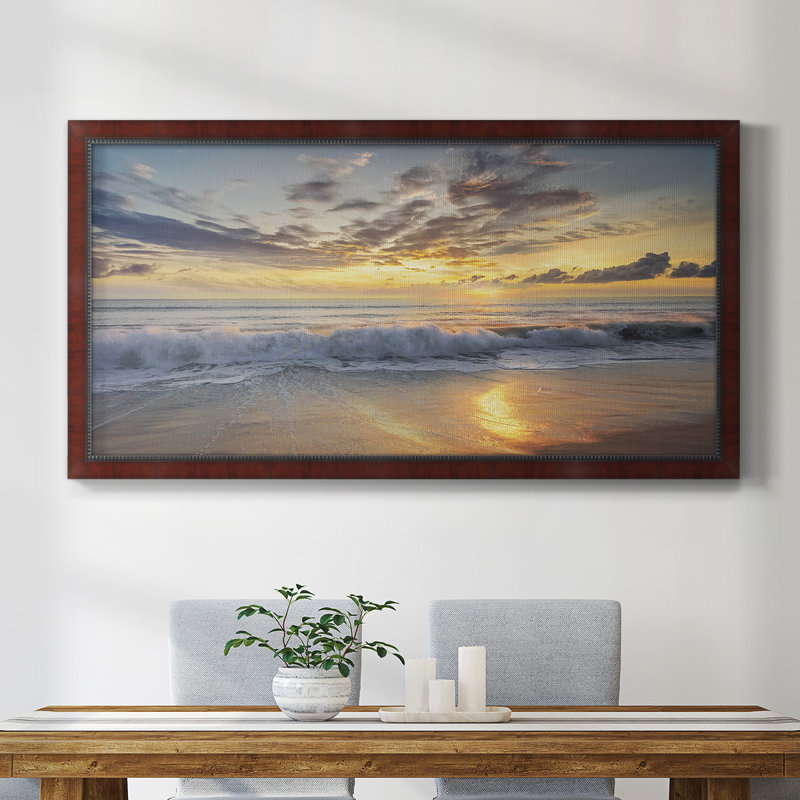 «Louise Azio Island», reproduction d'un seul cadre photo sur toile, H 25 po x l 45 po x P 2,5 po