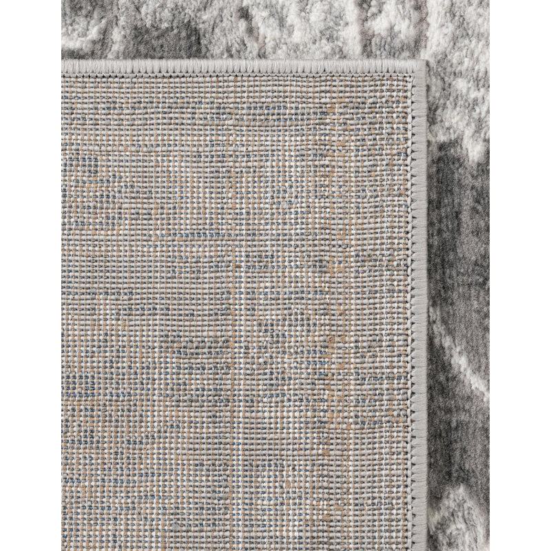 Musselman Rug, Square 5'3", Gray