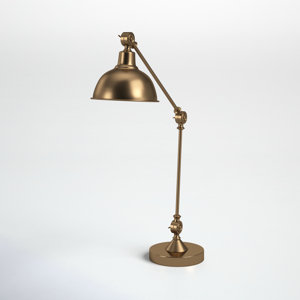 Brynner 30.5" Brass Desk Lamp