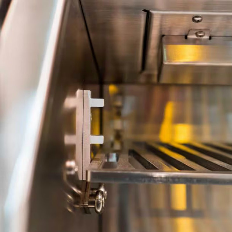36" Built-In Grill, 3 Trellis Burners, Rotisserie, Liquid Propane