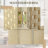 Room Divider, 8 Panel Folding Privacy Screen-1965829230