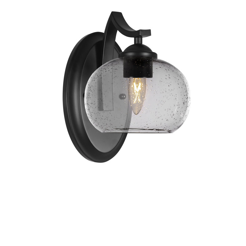 Zilo Wall Sconce, Matte Black